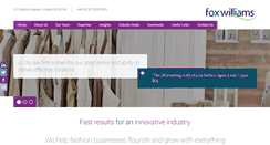 Desktop Screenshot of fashionlaw.co.uk